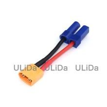 3pcs RC Connector EC5 Female To XT60 Male Charger Adapter Lead Car Boat Lipo Battery Plane 2024 - buy cheap