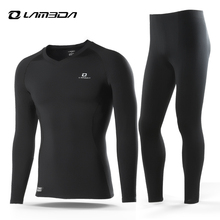 Roupas térmicas de manga longa para esportes, camada de base para ciclismo, áreas externas, manter o calor para o inverno 2024 - compre barato