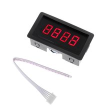 Digital Counter DC LED 4 Digit 0-9999 Up/Down Plus/Minus Panel Counter Meter with Cable 2024 - buy cheap