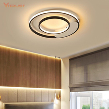 Black & white bedroom ceilng Chandeliers Creative surface mounted LED lighting fixtures Modern Led Ceiling lamp AC110-240V 2024 - buy cheap