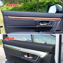 Fit For Honda CRV CR-V 2017 4pcs Interior Door Plank Panle Cover Trim Strip Stainless Steel Decorative Car Styling Accessories 2024 - buy cheap