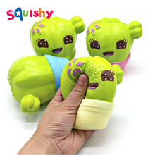Antistress Squishy Cactus Squishe Toys For Children Stress Relief Novelty Gag Toy Fun Anti-stress Colourful Gags Practical Jokes 2024 - buy cheap