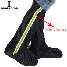 Retail and wholesale Shoes Cover Non Slip Boots With Reflectors Reusable Rain Cover For Shoes Waterproof Motorcycle Shoes Covers 2024 - buy cheap