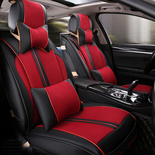 Universal Leather car seat covers For Acura All Models MDX RDX ZDX RL TL ILX TLX CDX car accessories AUTO sticker car- styling 2024 - buy cheap
