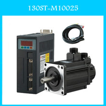 130ST-M10025 220V 2.6KW AC Servo motor 2600W 2500RPM 10N.M. Single-Phase ac drive permanent magnet Matched Driver AASD-30A 2024 - buy cheap