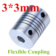 Flexible coupling 3x3mm shaft coupling OD19mm*25mm flexible shaft 3mm 3mm for cnc parts stepper motor 2024 - buy cheap