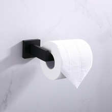 Soporte de papel higiénico para baño, accesorios de baño de acero inoxidable 304, color negro, envío gratis 2024 - compra barato
