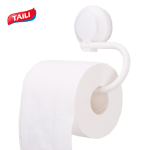 TAILI вешалка для туалетной бумаги в форме кольца держатель для полотенец для ванной комнаты пластиковая Вакуумная присоска полотенце для чашек полка 2024 - купить недорого