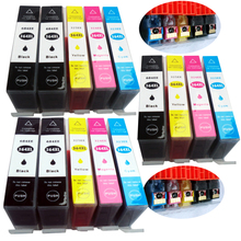 Cartucho de tinta chip para hp, compatível com 14x, 364 xl, hp 364, photosmart 5510, 5515, 5520, 5524, 6510, c6380 2024 - compre barato