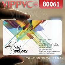 80061 design free business cards  - matte faces transparent card thin 0.36mm 2024 - buy cheap