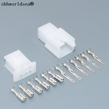 Shhworldsea envío gratis (10 piezas) -6 vías 6 pin 2,8mm coche Mini conector eléctrico Kit conectores Pin 2024 - compra barato