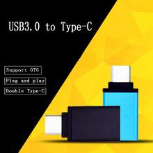 Быстрый Micro USB 3,0 разъем типа C Переходник USB Type-c O-TG кабель для синхронизации данных из алюминиевого сплава 2024 - купить недорого