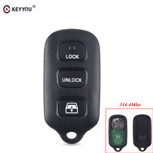 Keyyou-chave remota para toyota avalon, 1998 1999 2000 2001 2002 2003 2004, 314.4mhz, 4 botões, hyq12bbx 3 + 1 panic 3 2024 - compre barato