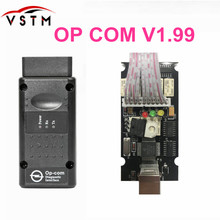 2018 новые OPCOM V1.99 OP COM 1,99 OPCOM V1.95 pic18f458 + качество OP-COM для Opel диагностический инструмент OP COM с реальным pic18f458 2024 - купить недорого