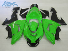 Custom high quality fairings kit for KAWASAKI Ninja 2006 2007 ZX 10R motorcycle ABS fairing parts ZX10R 06 07 green black sets 2024 - buy cheap