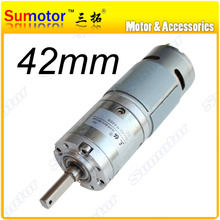 GX42 D=42mm 12V 24V low speed DC Planetary geared motor DC brushed motor long life-span big torque Planetary gear box for Milker 2024 - buy cheap