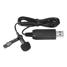 Mini micrófono portátil con Clip, micrófono estéreo omnidireccional USB, 150cm, para PC, ordenador 2024 - compra barato