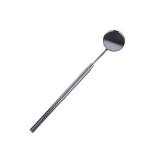 hot 1pcs Dental Mirror Dentist Stainless Steel Handle Tool for Teeth Cleaning Inspection 13.2cm x 0.6cm 2024 - buy cheap