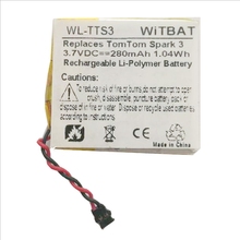 3pcs/lot  TTVXO for 280mAh TomTom Spark 3 Smartwatch Battery PP332727 2024 - buy cheap