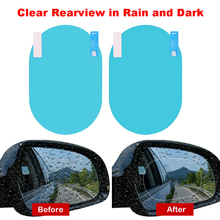Car Rainproof Sticker Film Rearview Mirror Side Window Antiglare Clear View In Rain and Dark for Safe Driving Accessories 2024 - buy cheap
