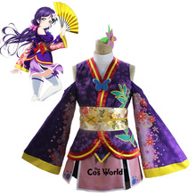 Amor viver kaguya sem shiro de odoritai anjo angelic tojo nozomi kimono vestido uniforme roupa anime cosplay trajes 2024 - compre barato