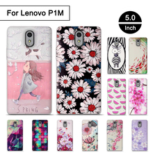 For Lenovo Vibe P1M P1Ma40 Silicone Case For Lenovo P1m Painted Soft TPU Back Cover For Lenovo Vibe p1ma40 3D Relief Shells Bags 2024 - buy cheap