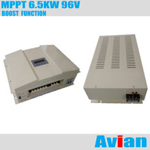 96V 6.5KW MPPT boost function wind solar hybrid controller CE certificated free software low voltage charging 2024 - buy cheap