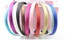 0.8 cm glitter headbands for women gilrs  hairbands  band Hair Band  Headwear Coiffure 2024 - buy cheap