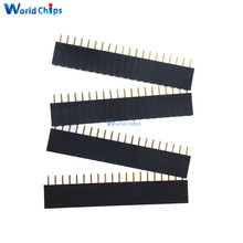 10PCS 20Pin 1x20 Single Row Female Socket Connector 2.54mm Pitch 2024 - buy cheap