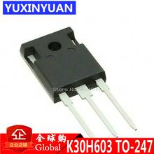 10pcs/lot IKW30N60H3 K30H603 TO-247 IKW30N60 IGBT transistor 600V 30A 187W   2024 - buy cheap