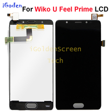 Para wiko u sentir prime display lcd + digitador da tela de toque para wiko u sentir prime tela toque lcd 2024 - compre barato