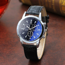 Watch men relogio masculino Blu Ray Glass mens watches top brand luxury Neutral Quartz Simulates Wrist Watch montre homme 2020 2024 - buy cheap