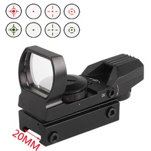 Hunting Red Dot Sight 11mm 20mm 22mm Reflex Red Green Dot 4 Reticle Rifle Scope Airsoft Optical Scope RL5-0009 2024 - buy cheap