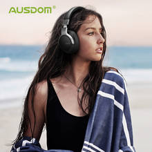 Ausdom ANC8 Active Noise Cancelling Wireless Bluetooth Headphones 20H Playtime Hifi Super Bass Travel Headsets With Carry Case 2024 - buy cheap