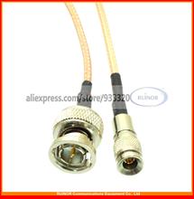 5pcs/lot BNC male to 1.0/2.3 male straight RG179 pigtail cable 50ohm 15cm 2024 - buy cheap