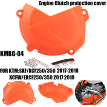 Motorcycle Engine Clutch Protection Cover For SXF/XCF/250/350 2017-18 XCF-W/EXC-F/250/350 2017-18 Motocross Enduro Supermoto 2024 - buy cheap