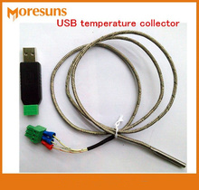 Colector de temperatura USB, pantalla de perfil de temperatura, sonda de temperatura de resistencia PT100, envío rápido 2024 - compra barato