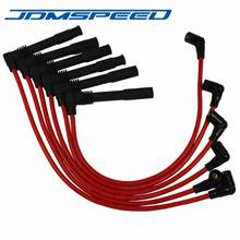 Free Shipping- Red JDMSPEED Spark Plug Wire 671-6165 Fits For Volkswagen Passat Audi A4 A6 2.8L 2024 - buy cheap