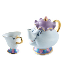 Hot Sale Beauty And The Beast Tea Set Mrs Potts Chip Cup Cartoon Teapot Tea Mug Sugar Cans Lovely Gift Decoration Fast Post 2024 - buy cheap