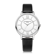 Relógio de pulso luxuoso de couro, de quartzo, feminino, masculino, feminino, fashion, 533 2024 - compre barato