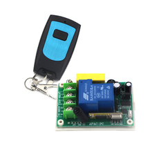 Interruptor de controle remoto sem fio 220v, interruptor com controle remoto de luz sem fio rf 1ch 220v sku: 5311