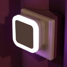 Automatic LED Night Light Plug In And Energy Saving Light Dark Sensor Wall Lamp Night Lights 2024 - buy cheap