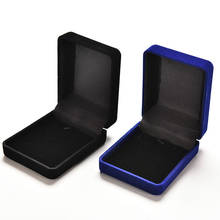 1 Pcs Ring Necklace Bracelet Display Box Case Velvet Earrings Storage Gift Jewelry Box 2 Colors 2024 - buy cheap