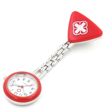Protable Nurse Watches With Clip Red Cross Brooch Pendant Pocket Hanging Doctor Nurses Medical Quartz Watch NYZ Shop 2024 - buy cheap