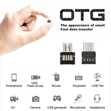Мини USB Type C/Micro USB OTG электронный адаптер зарядного устройства для мобильного телефона планшета 2024 - купить недорого