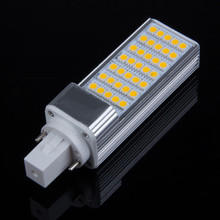 50pcs/lot G24 LED Bulbs 7W E27 LED Corn Bulb Lamp Light SMD 5050 Spotlight 180 Degree AC85-265V Horizontal Plug Light 2024 - buy cheap