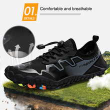 Zapatos acuáticos para Hombre, calzado deportivo de secado rápido, transpirable, antideslizante, para exteriores, meias de mergulho, náuticos, Playa 2024 - compra barato