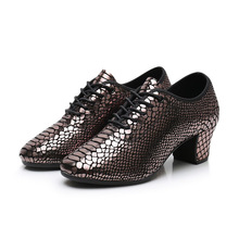 Latin Dance Shoes For Women Fitness Leather Shoes Adult Square Dancing Sports Shoes Modern Dance Sailor Sneakers Sole 2024 - buy cheap