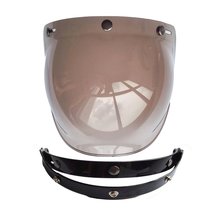 2 шт. мотоцикл лобовое стекло шлем для Harley Стиль шлем пузыря козырек 2024 - купить недорого