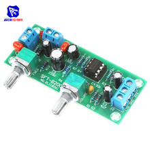 NE5532 Single Supply Low-Pass Filter Board DC 10-24V 22Hz-300Hz Subwoofer Pre-Amplifier Preamp Board with Rotary Potentiometer 2024 - buy cheap